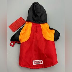 KONG Red and Orange Dog or Cat Jacket